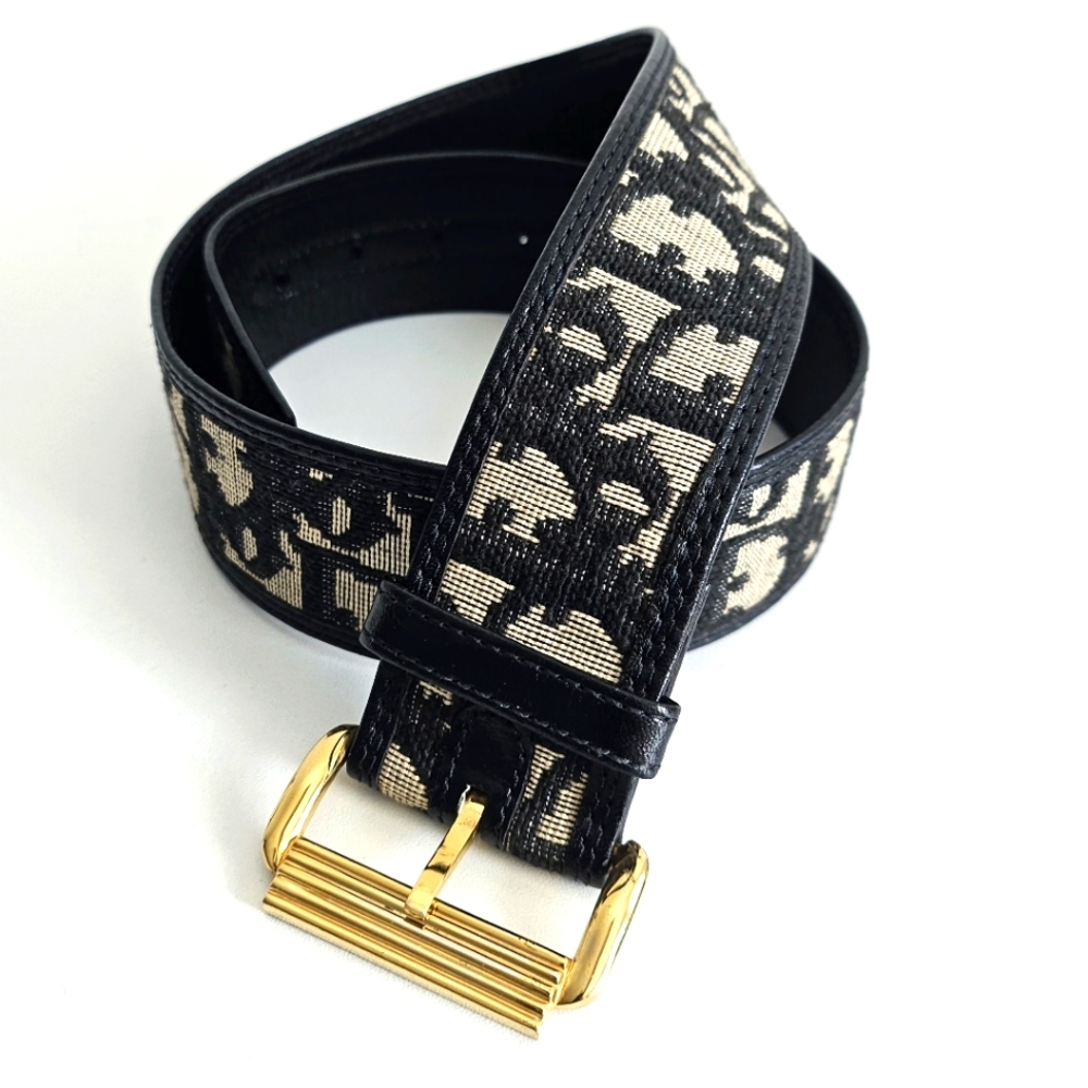 Dior Black Diorissimo Belt